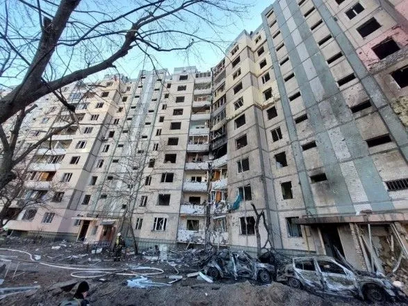 У Києві ворожі обстріли пошкодили вже понад 70 житлових будинків