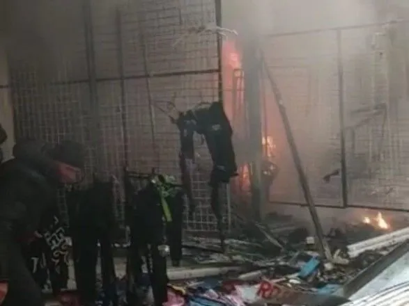 Окупанти знову обстріляли ринок "Барабашово" у Харкові
