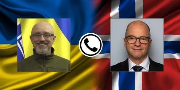 После призывов Зеленского: Резников созвонился с министром обороны Норвегии
