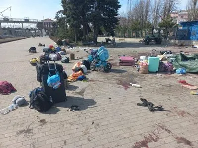 Ракетный удар по вокзалу Краматорска: оккупанты попали во временный зал ожидания