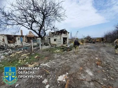 Звільнена Вільхівка на Харківщині майже повністю знищена окупантами - Офіс Генпрокурора