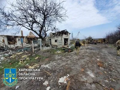 Звільнена Вільхівка на Харківщині майже повністю знищена окупантами - Офіс Генпрокурора