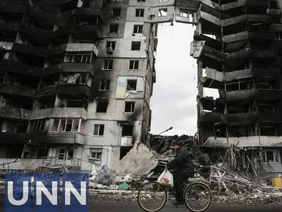 Киевская область: оккупанты полностью разрушили 28 многоэтажек