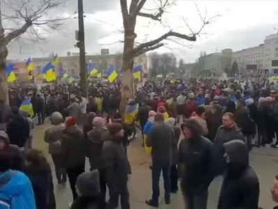російські окупанти планують обстріляти Херсон і звинуватити в цьому Збройні Сили України