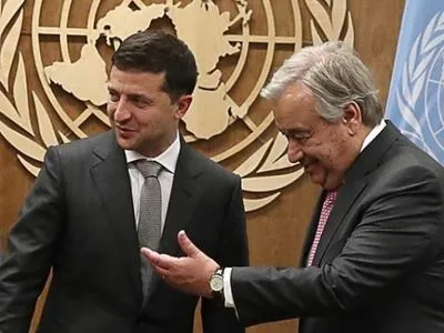 Зустріч Зеленського з Генсеком ООН уже розпочалась - ОП