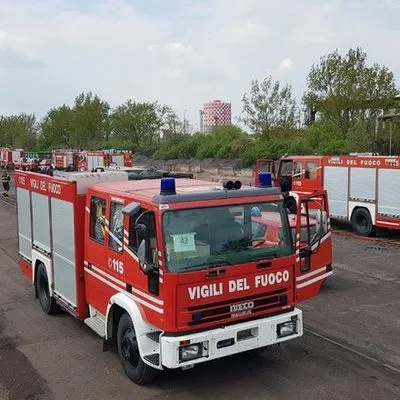 Италия передала Украине 45 пожарных машин