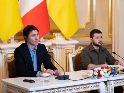 Зеленский выразил благодарность Канаде за решение отменить торговые барьеры для Украины