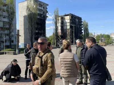 Генсек Совета Европы посетила Бородянку и Ирпень