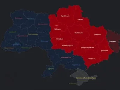 Сирени лунають на сході та центрі України