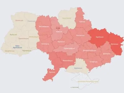 Масштабная воздушная тревога: в большинстве областей Украины раздаются сирены