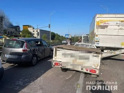 Тройное ДТП с грузовиком в Ровенской области: есть травмированные