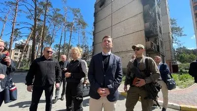 "Виновных должны привлечь к ответственности": глава МИД Северной Македонии посетил Ирпень