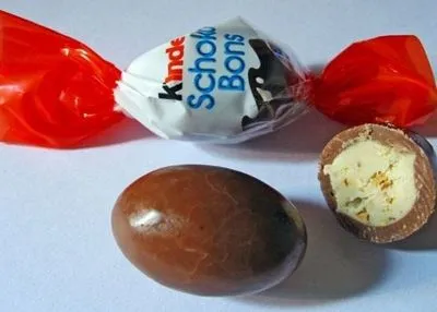 В Украине отзывают партии конфет "Киндер" из-за сальмонеллы