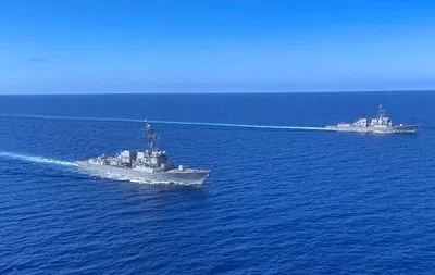 Два корабля рф с крылатыми ракетами в Черном море - ОК "Юг"