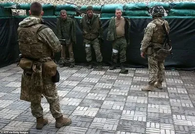На Западе Украины создали лагерь для российских военнопленных