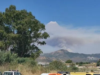 На юг Испании обрушился лесной пожар: усугубляет ситуацию жара