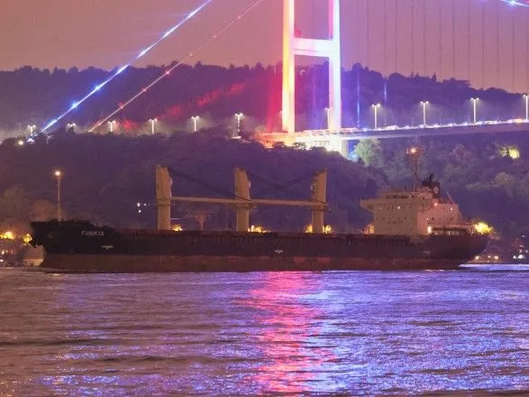 В Босфоре заметили сирийское судно, которое, вероятно, следует за краденым украинским зерном