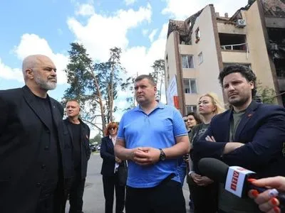 Премьер-министры Черногории и Албании посетили Киевскую область