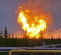 В россии загорелось крупнейшее газовое месторождение