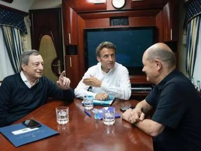 В "Укрзализныци" подтвердили визит Шольца, Макрона и Драги