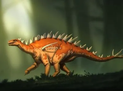 Английские исследователи откопали остатки стегозавра