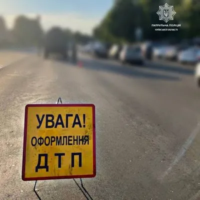 Київщина: за п’ять місяців сталося понад 3 тисячі ДТП, 55 людей загинули