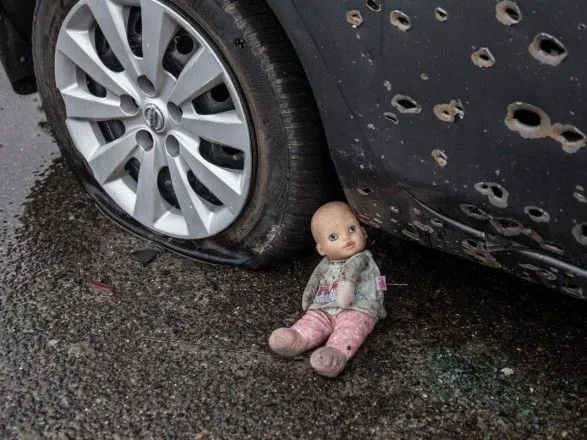 В результате вторжения рф в Украине пострадало не менее 909 детей