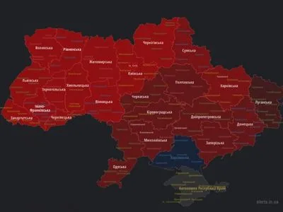 Масштабная воздушная тревога: по всей Украине раздаются сирены – исключение Херсонская область