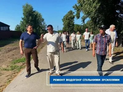 МХП допоміг жителям Черкащини із ремонтом водогінної системи