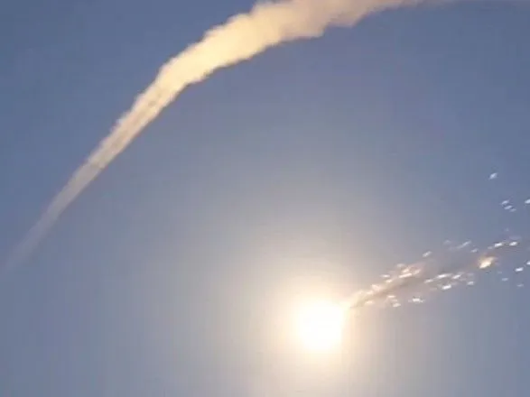 Утренний обстрел Днепра: воздушные силы показали, как сбивали российские ракеты
