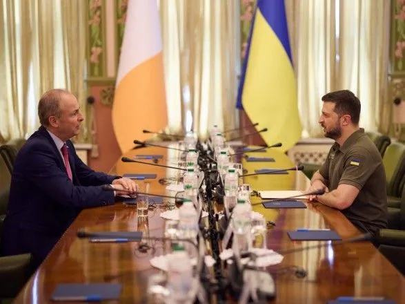 Зеленський домовився про співпрацю з Ірландією для швидшого вступу України до ЄС