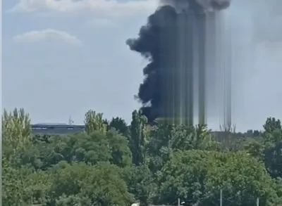 В окупованому Донецьку запалала ворожа база