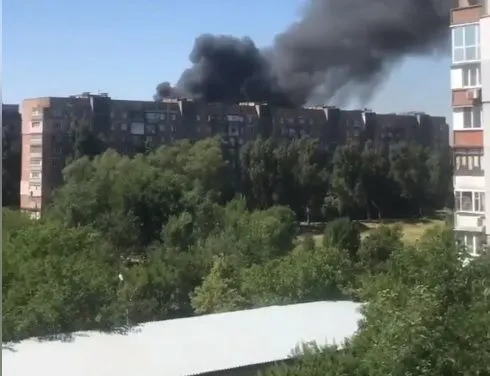 "Свято бавовни продовжується": в окупованому Донецьку знову запалало