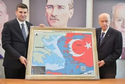 Прем'єр-міністр Греції розкритикував карту, на якій основні грецькі острови позначені як турецькі
