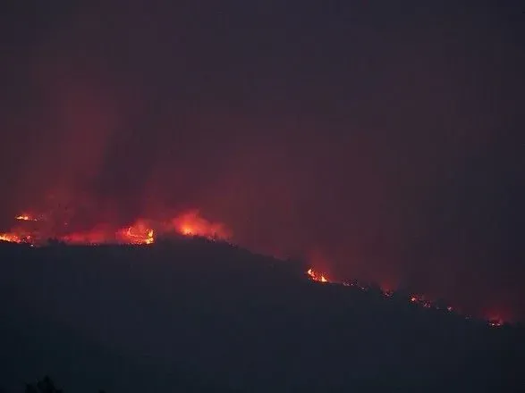 Лісові пожежі на тлі спеки вкрили Європу - від Португалії до Хорватії