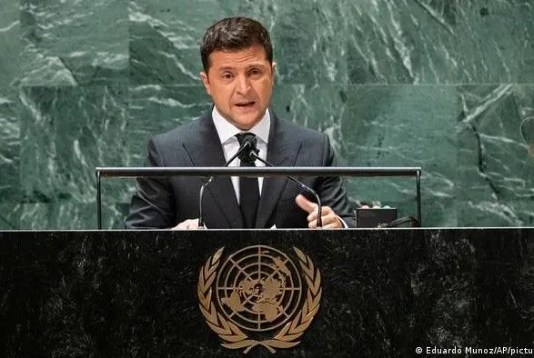 Володимир Зеленський виступить на тижні високого рівня Генасамблеї ООН