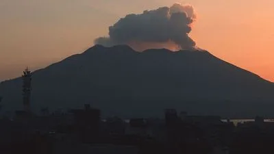 На острове Кюсю произошло извержение вулкана: объявлена эвакуация