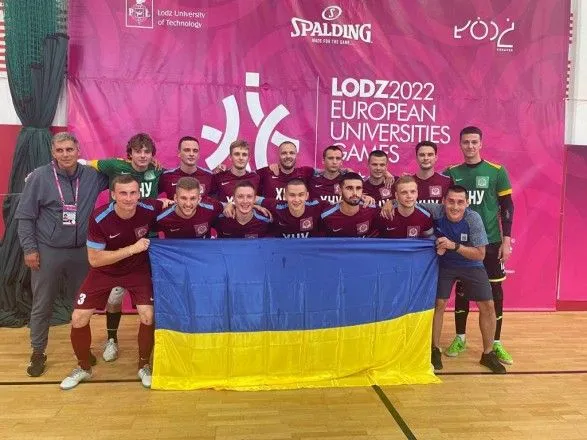 Українська збірна на Європейських університетських іграх здобула 62 медалі
