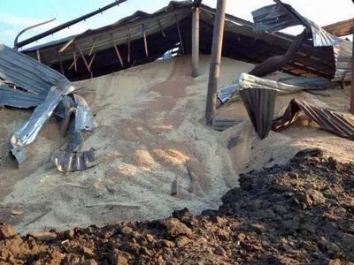 Ночью оккупанты нанесли ракетные удары по Запорожской области: разрушено зернохранилище