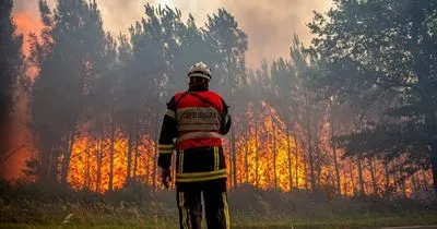 Масштабна лісова пожежа у Франції: евакуйовано 10 тисяч осіб
