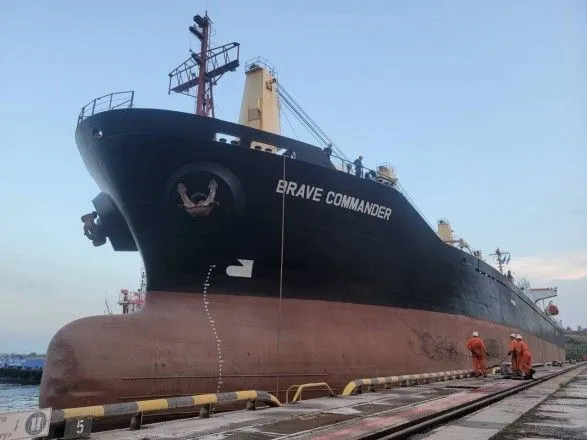 В Україну прибуло судно під завантаження зерном для Африки