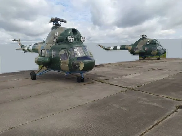 Україна отримала від Латвії 4 гелікоптери