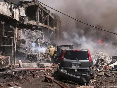 Взрыв с пожаром в ТЦ "Сурмалу": количество погибших возросло до 5