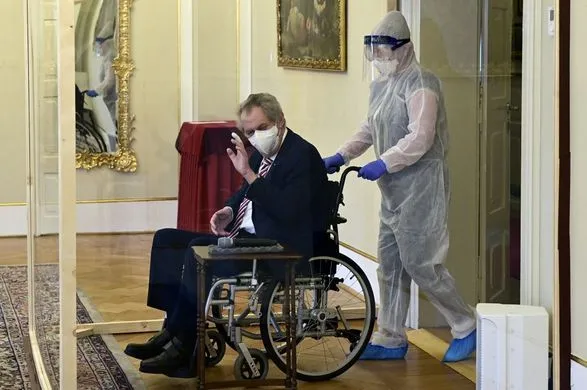 Президент Чехії Мілош Земан потрапив до лікарні
