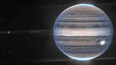 Телескоп "Джеймс Вебб" зробив сюрреалістичні знімки полярних сяйв Юпітера