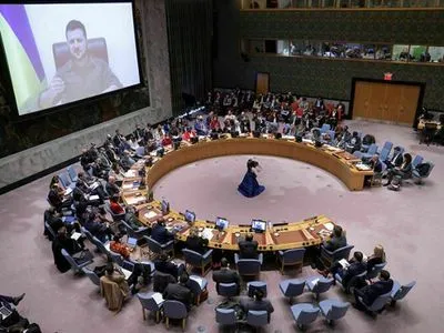 Зеленський на засіданні Ради безпеки ООН: росія поставила весь світ на межу радіаційної катастрофи