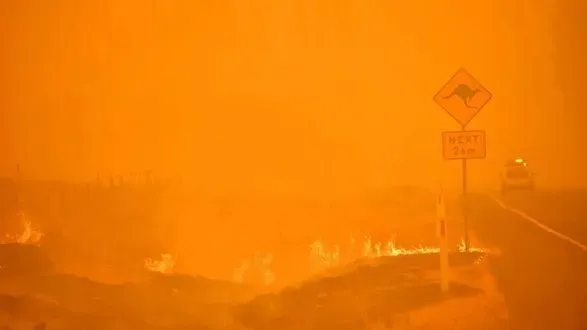 Лісові пожежі в Австралії торкнулися озонового шару