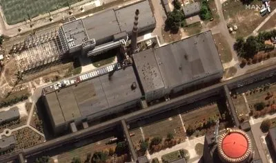 Maxar Technologies: на ЗАЭС видны дыры в крыше от российских обстрелов