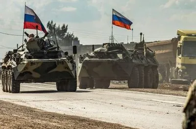 Через Крым в сторону материковой Украины перебрасывают колонну российской военной техники - СМИ