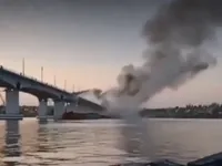 ВСУ показали видео, как нанесли удар по Антоновскому мосту